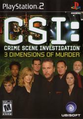 CSI: Crime Scene Investigation: 3 Dimensions of Murder - PS2