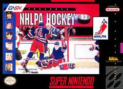 NHLPA Hockey 93 - Super Nintendo SNES