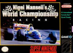 Nigel Mansell's World Championship Racing - SNES Super Nintendo