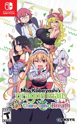 Miss Kobayashi Dragon Maid Burst Forth Choro-Gon Breath - Nintendo Switch