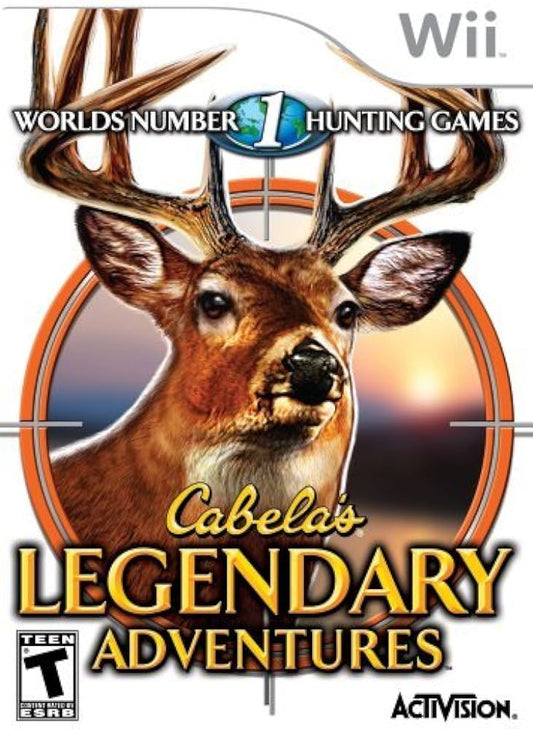 Cabela's Legendary Adventures - Nintendo Wii Original