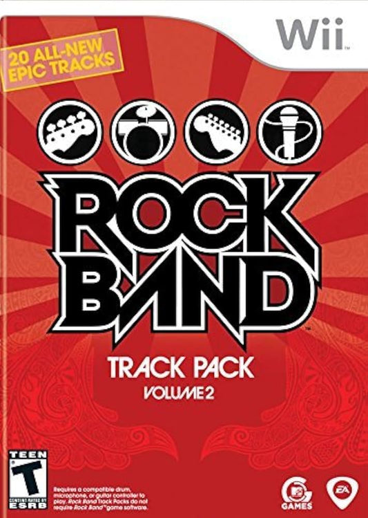 Rock Band: Track Pack Volume 2 - Nintendo Wii Original