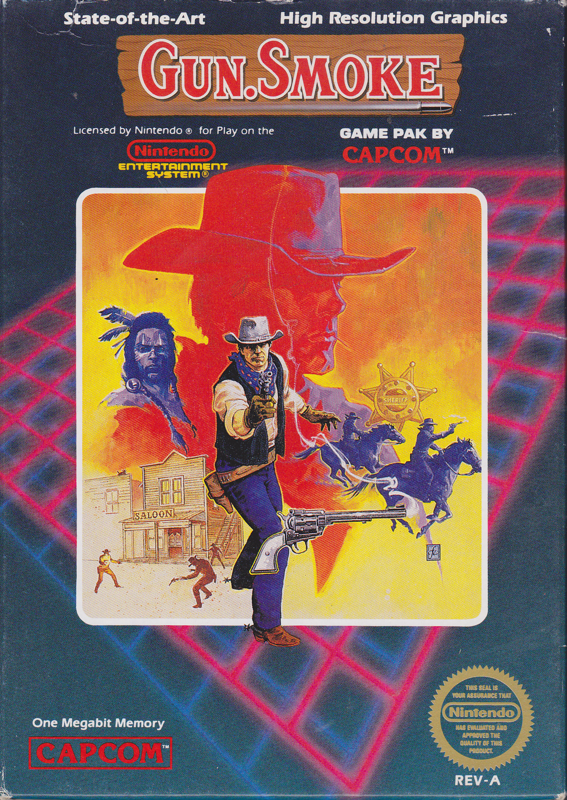 Gun Smoke - nes nintendo