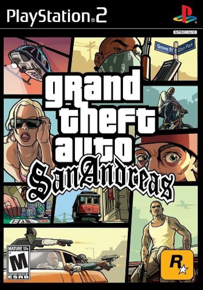 Grand Theft Auto: San Andreas - PS2