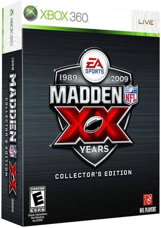 Madden 1989-2009 XX Years Collector's Edition - Xbox 360