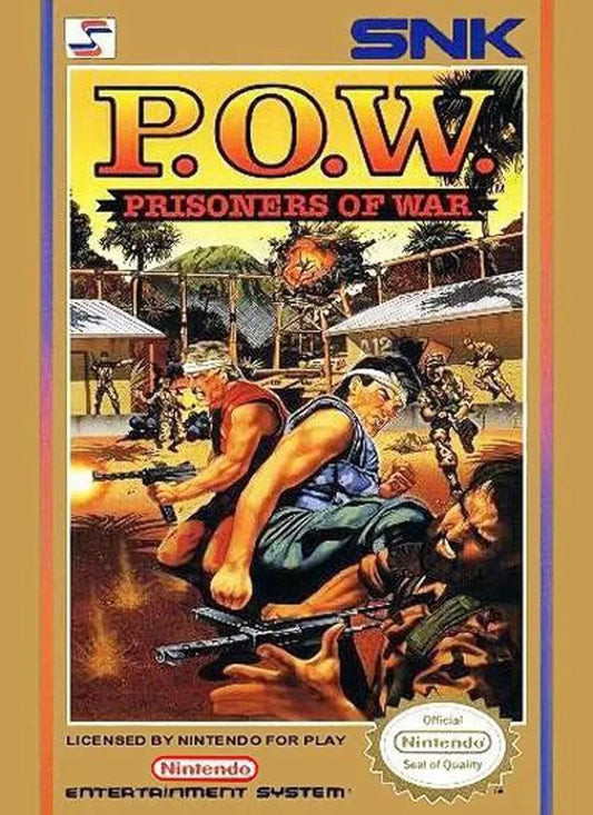 P.O.W - Prisoners of war - nes nintendo