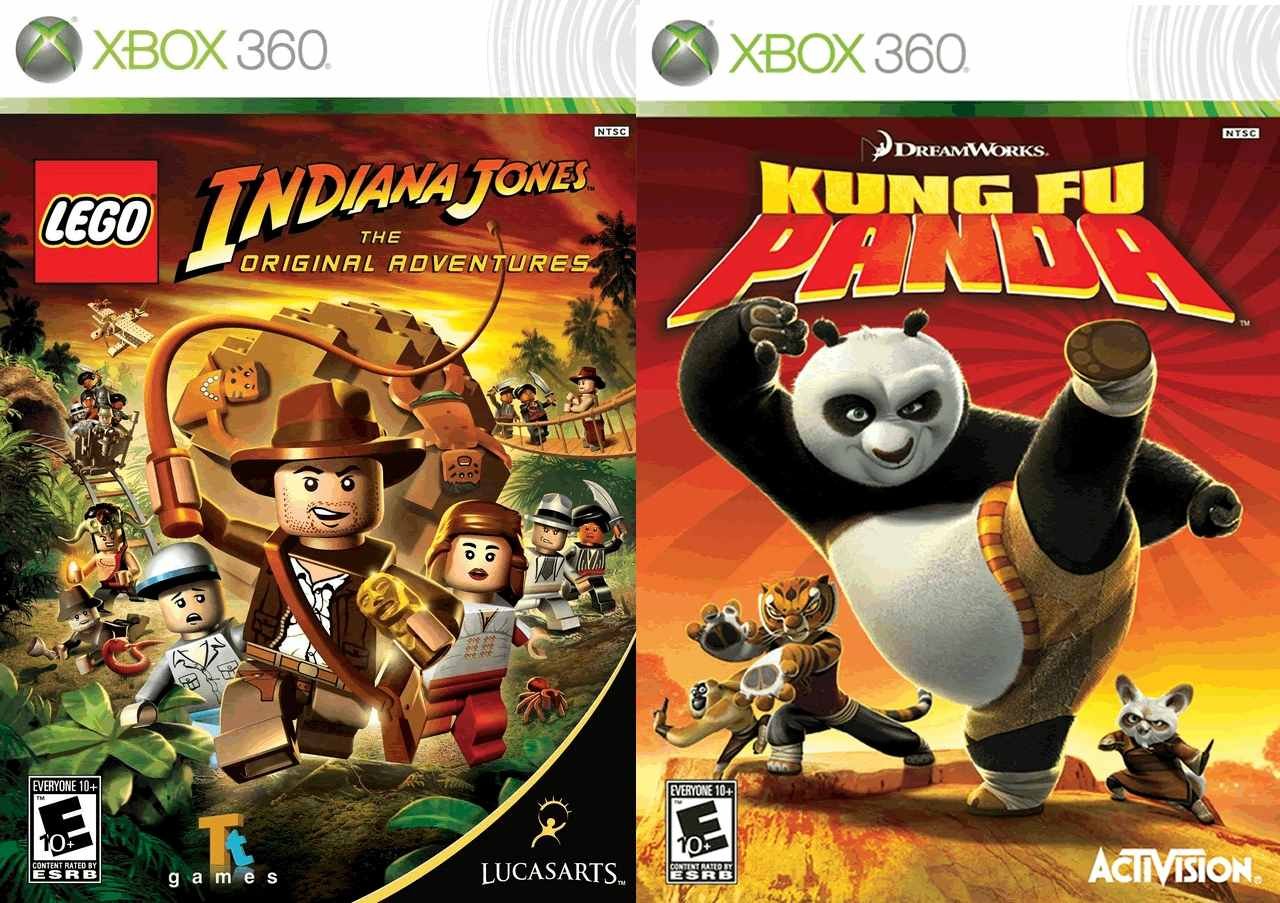 LEGO Indiana Jones: The Original Adventures/Kung Fu Panda - Xbox 360