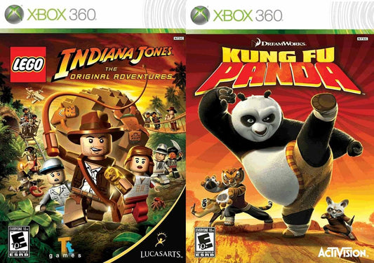 LEGO Indiana Jones: The Original Adventures/Kung Fu Panda - Xbox 360