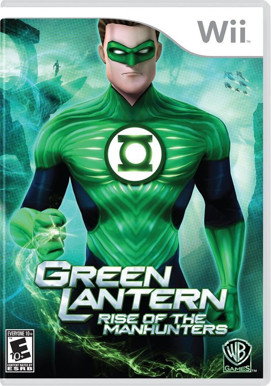 Green Lantern: Rise of the Manhunters - Nintendo Wii Original