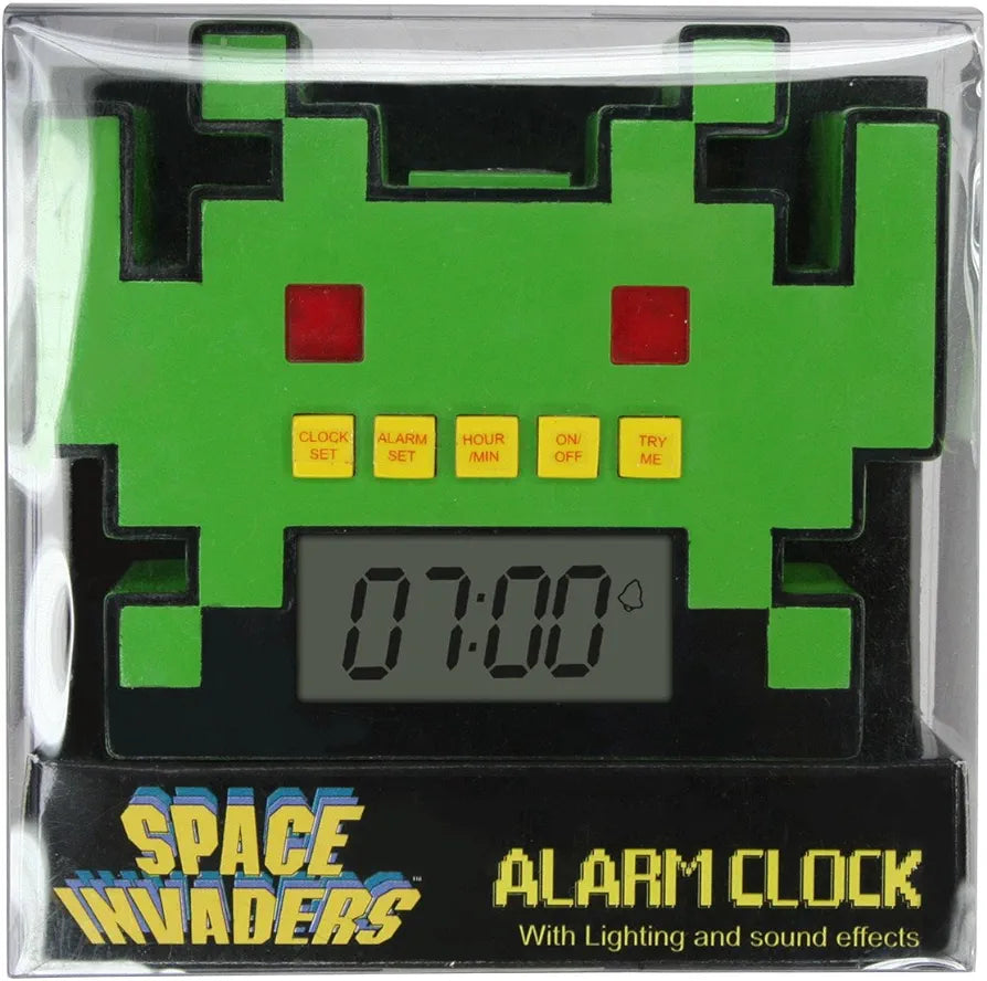 Space Invaders Alarm Clock - Lereste