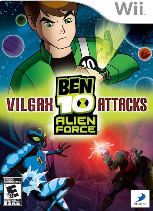 Ben 10: Alien Force: Vilgax Attacks - Nintendo Wii Original