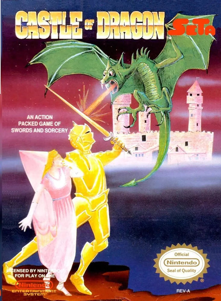 Castle of Dragon - nes nintendo