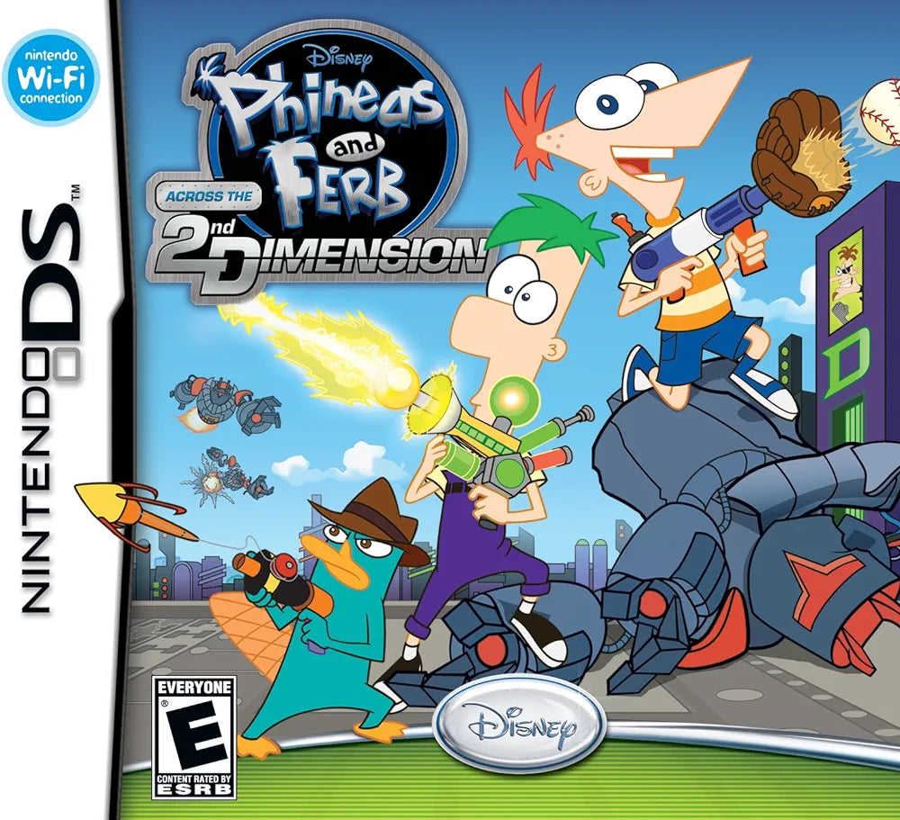 Phineas & Ferb: Across the 2nd Dimension - Nintendo DS