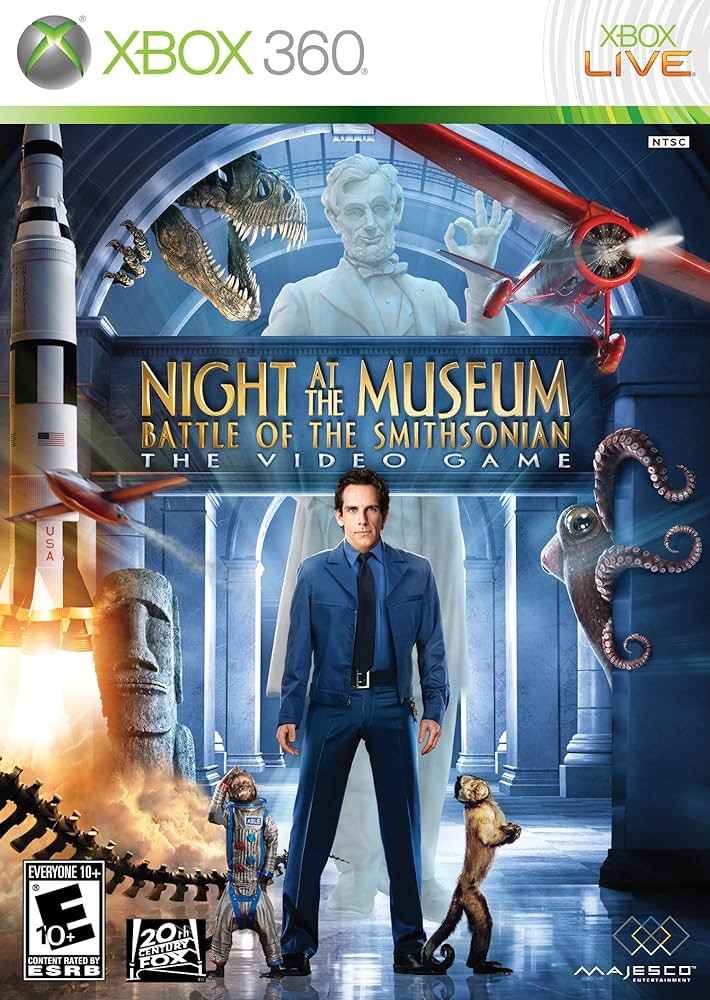 Night at the Museum: Battle of the Smithsonian: The Video Game - Xbox 360