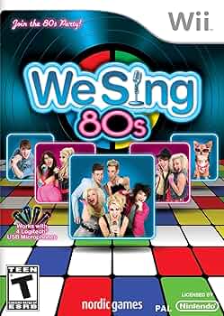 We Sing 80's - Nintendo Wii Original