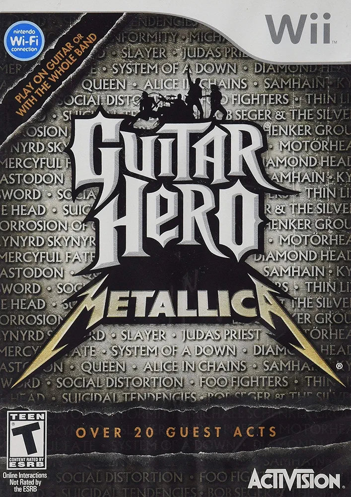 Guitar Hero Metallica - Nintendo Wii Original