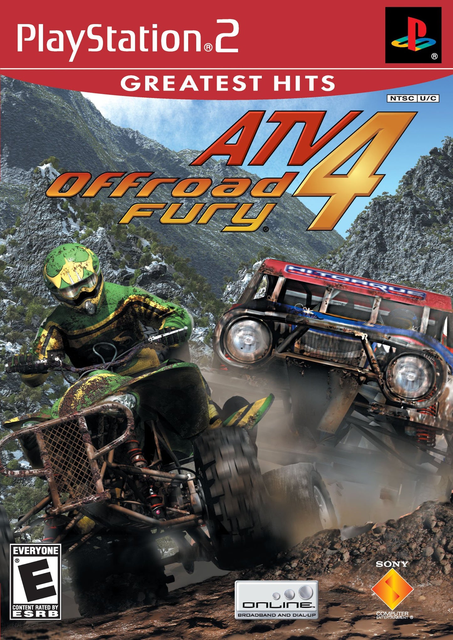 ATV Offroad Fury 4 - PS2 Greatest Hits