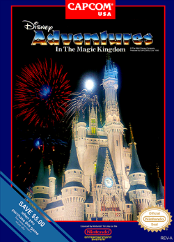 Adventures In The Magic Kingdom - nes nintendo