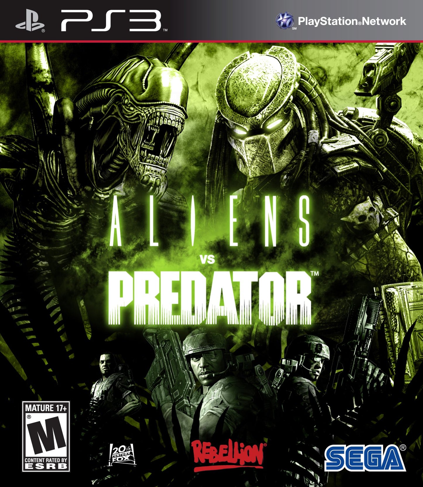 Aliens vs Predator - PS3