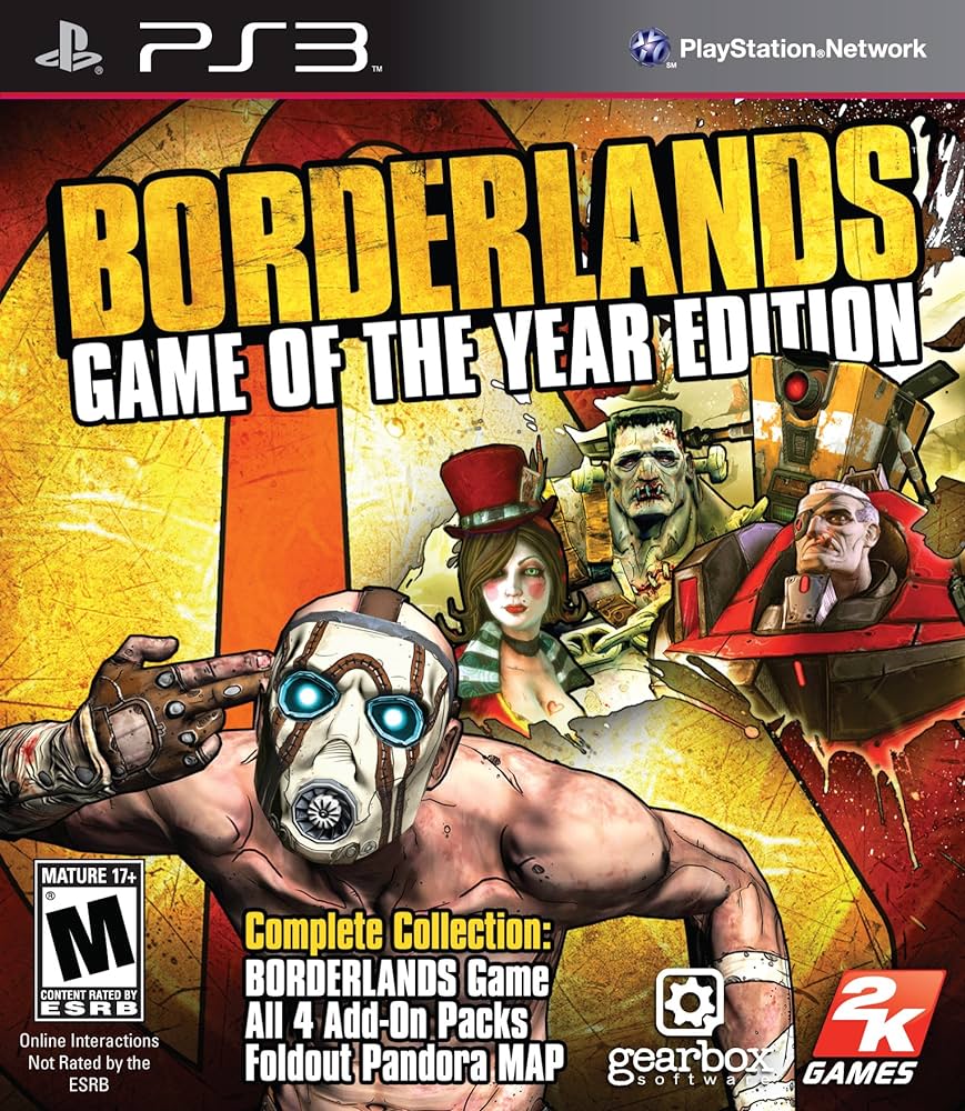 Borderlands: Game of the Year Edition - PS3