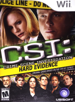 CSI: Crime Scene Investigation: Hard Evidence - Nintendo Wii Original