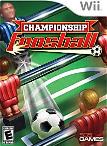 Championship Foosball - Nintendo Wii Original