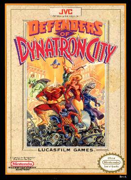 Defenders Of Dynatron City - nes nintendo