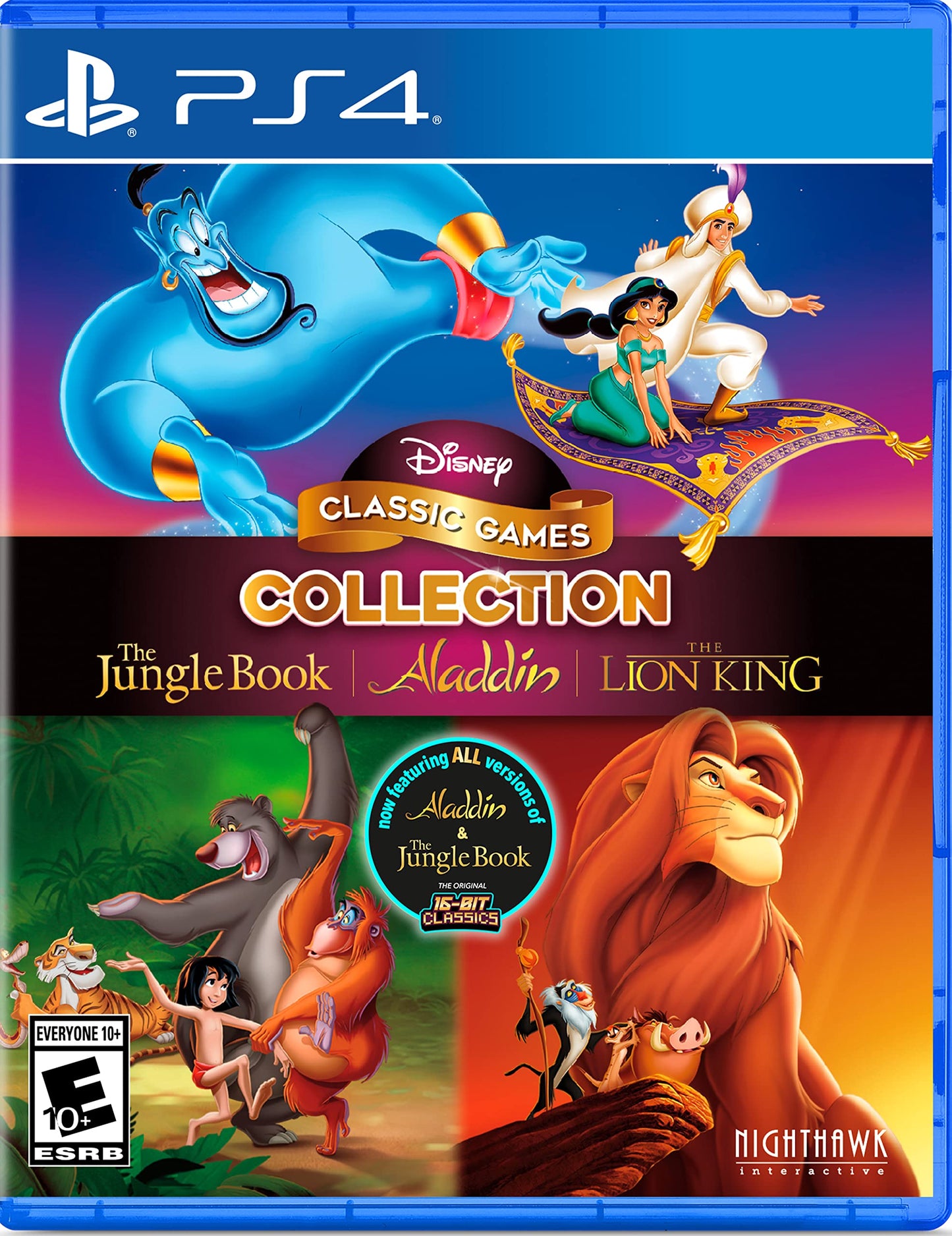 Disney Classic Games Collection: The Jungle Book/Aladdin/The Lion King - PS4