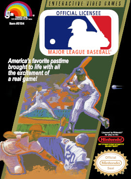 Major League Baseball - nes nintendo