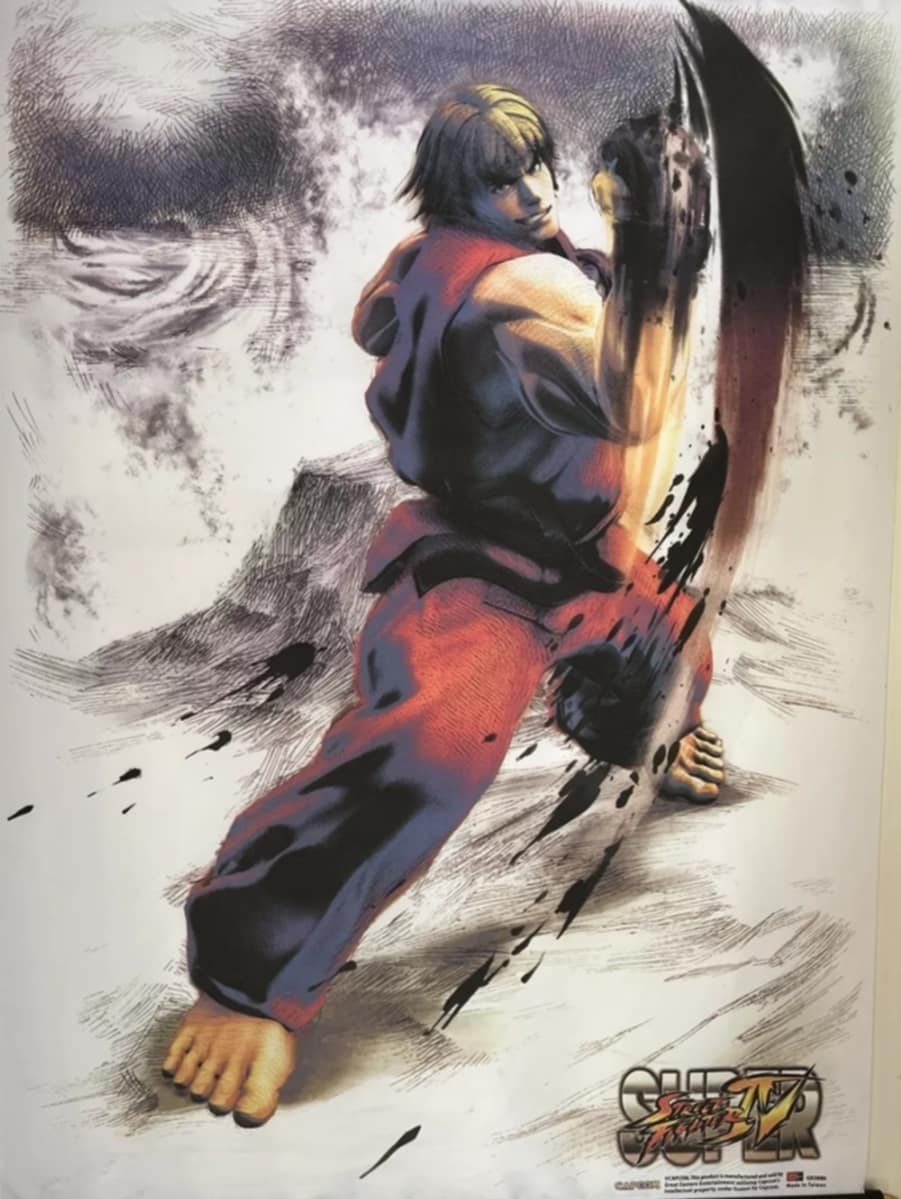 Wallscroll Street Fighter IV Ken - Collection