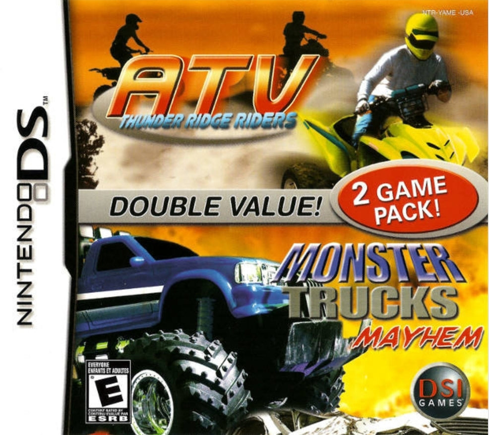 ATV Thunder Ridge Riders and Monster Truck Mayhem - Nintendo DS