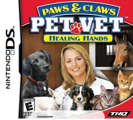 Paws & Claws Pet Vet Healing Hands - Nintendo DS