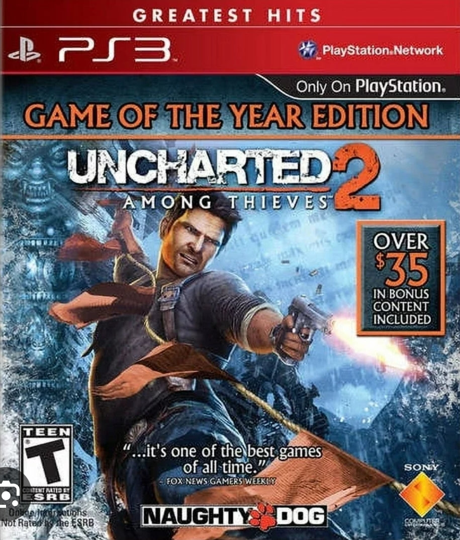 Uncharted 2: Among Thieves - Game of the Year Edition - PS3