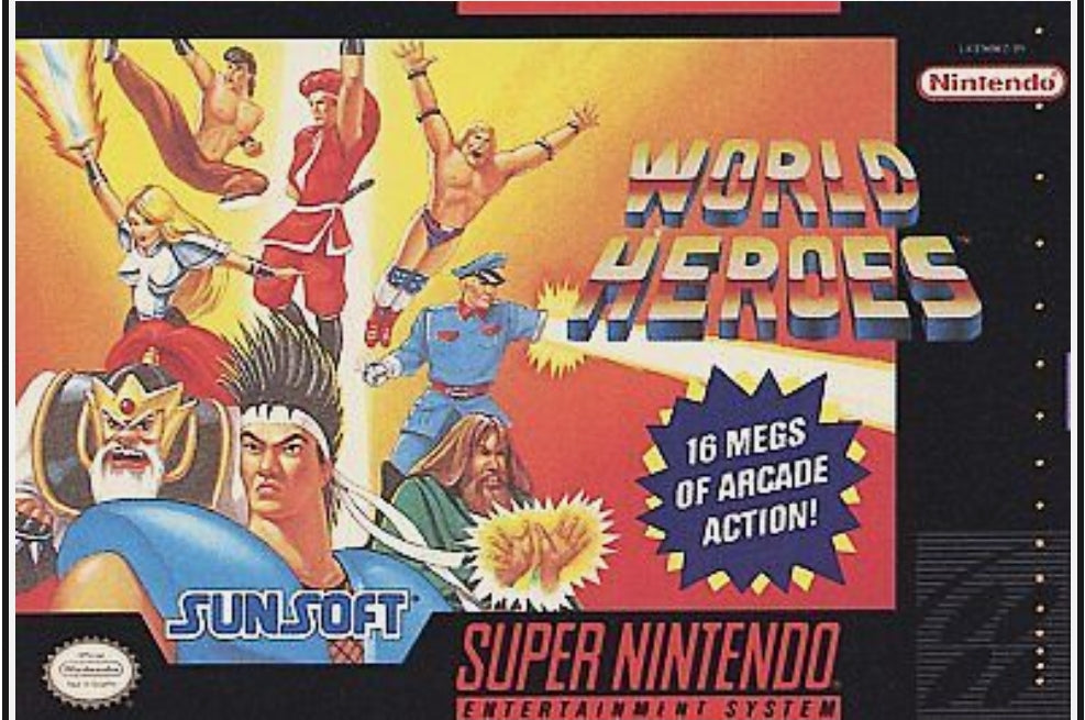 World Heroes - SNES