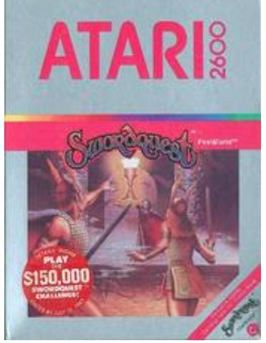 Swordquest Fireworld - Atari 2600