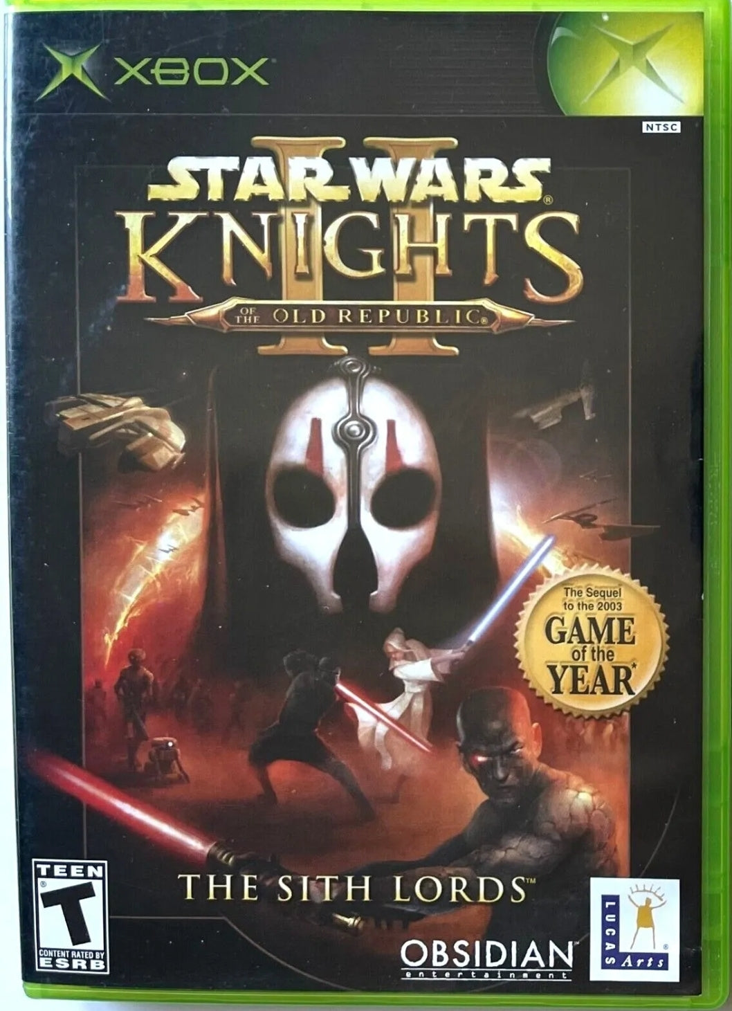 Star Wars Knights of the Old Republic II - Xbox Original