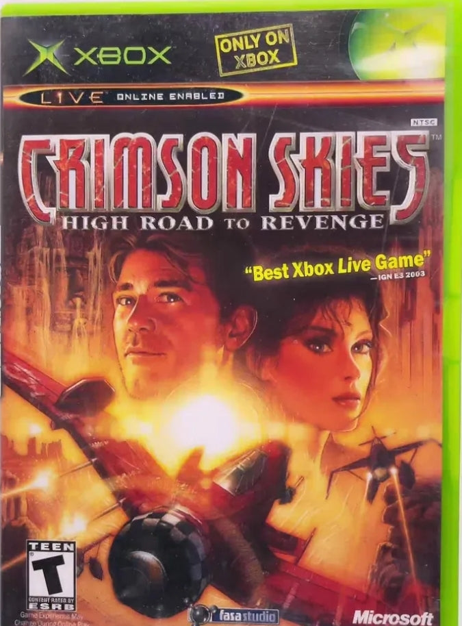 Crimson Skies: High Road to Revenge - Xbox Original