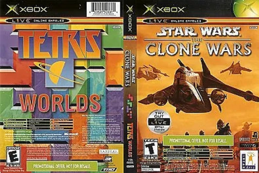 Star Wars The Clone Wars Tetris Worlds - Xbox Original