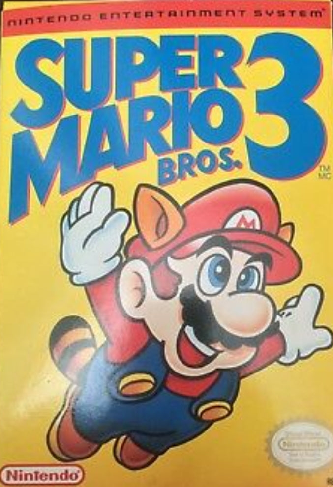 Super Mario Bros 3 Red Label - nes nintendo