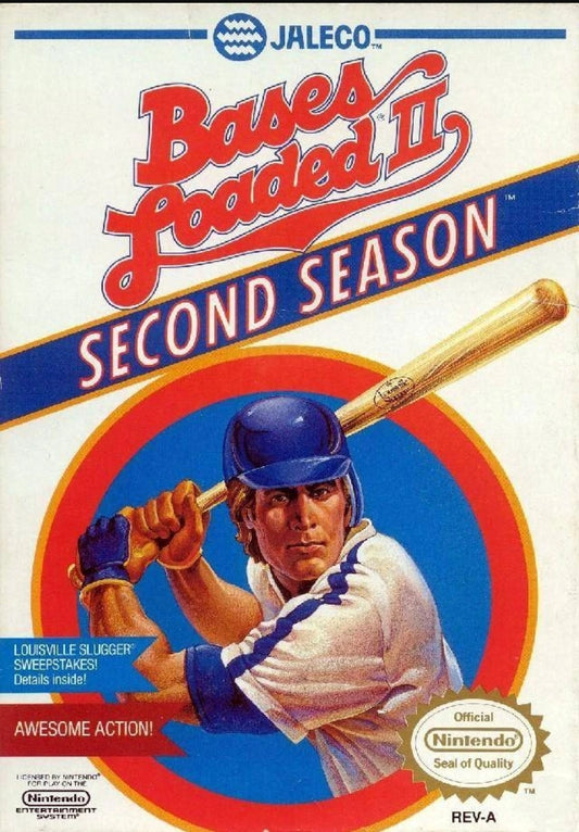 Bases Loaded II: Second Season - nes nintendo