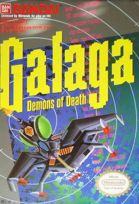 Galaga Demons Of Death - nes nintendo