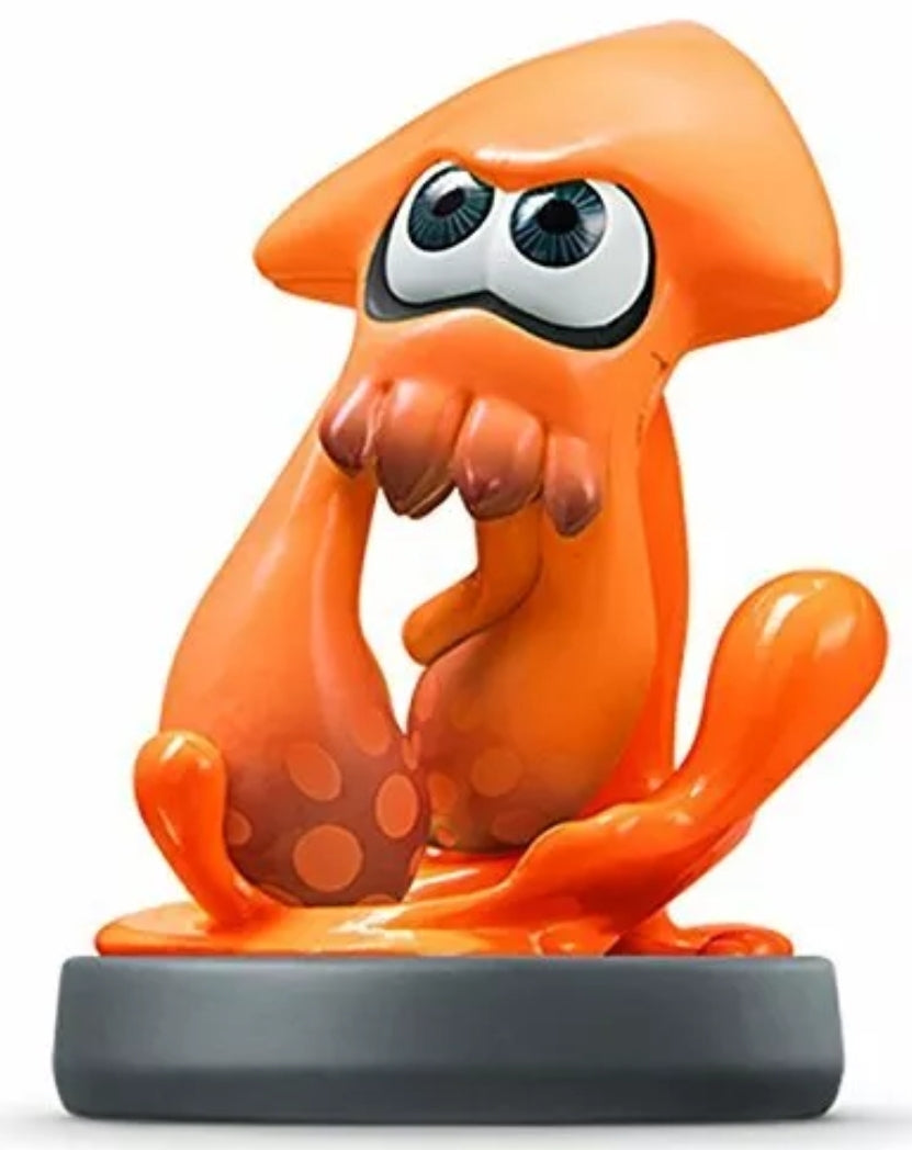 Inkling Squid Orange - Amiibo