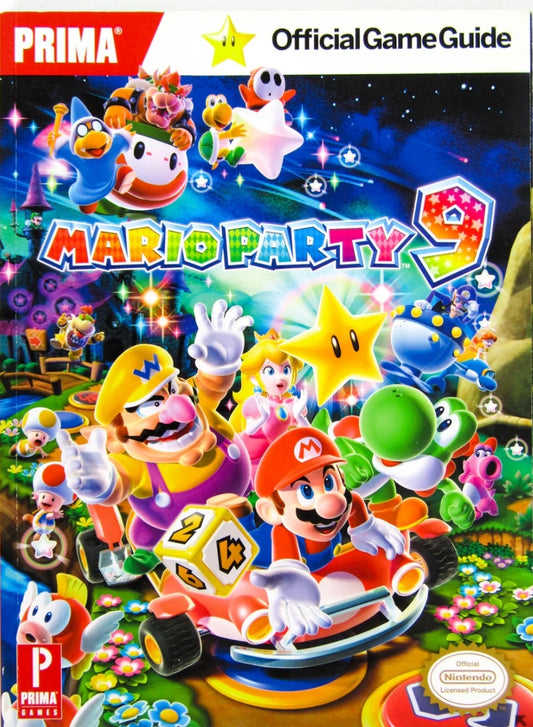 Mario Party 9 Prima Official Game Guide - Nintendo Wii Original