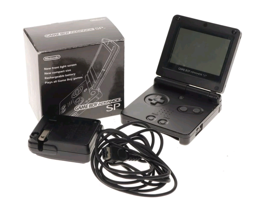 Gameboy Advance SP Noir Onyx AGS001 Japon - Game Boy Advance