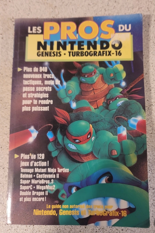 Les Pros Du Nintendo - Livres