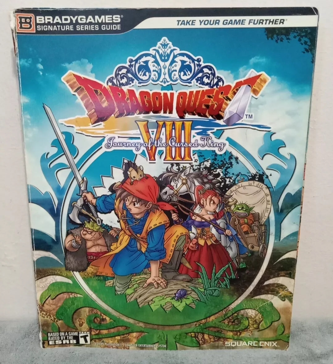 Dragon Quest 8 VIII Journey of the Cursed King Brady Games Guide Stratégie - Livres