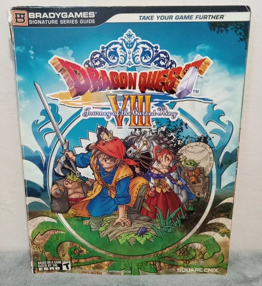 Dragon Quest 8 VIII Journey of the Cursed King Brady Games Guide Stratégie - Livres