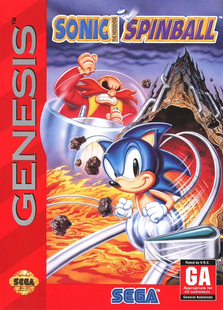 Sonic Spinball - Sega Genesis