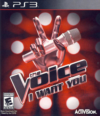 The Voice: I Want You - PS3