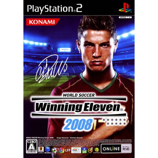 World Soccer: Winning Eleven 2008 - PS2 Sony PlayStation 2 Japon